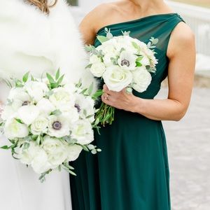 Birdy Grey Emerald Bridesmaid Gown - No Slit